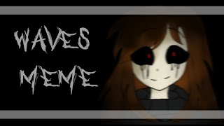 Waves meme Gift for AnimaNima*//-(Shading and frame by frame test)