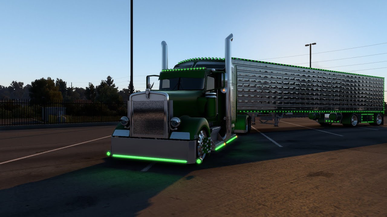 American Truck Simulator Henrry Mods 90's model W900 - YouTube