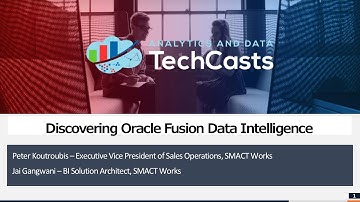 AnDOUC TechCast 2024-09-19 Discovering Oracle Fusion Data Intelligence
