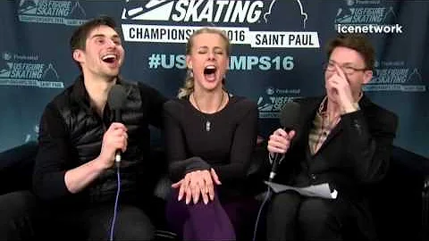 Hubbell & Donohue 2016 US Nationals Interview by M...