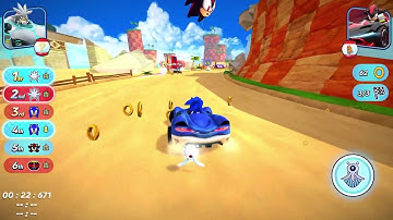 Sonic Racing Teaser - (iOS Apple Arcade Gameplay)