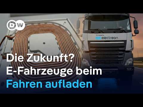 Induktives Laden auf der Autobahn: E-Autos ziehen ...