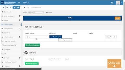 ResIOT LoRaWan - Create a Smart Scene
