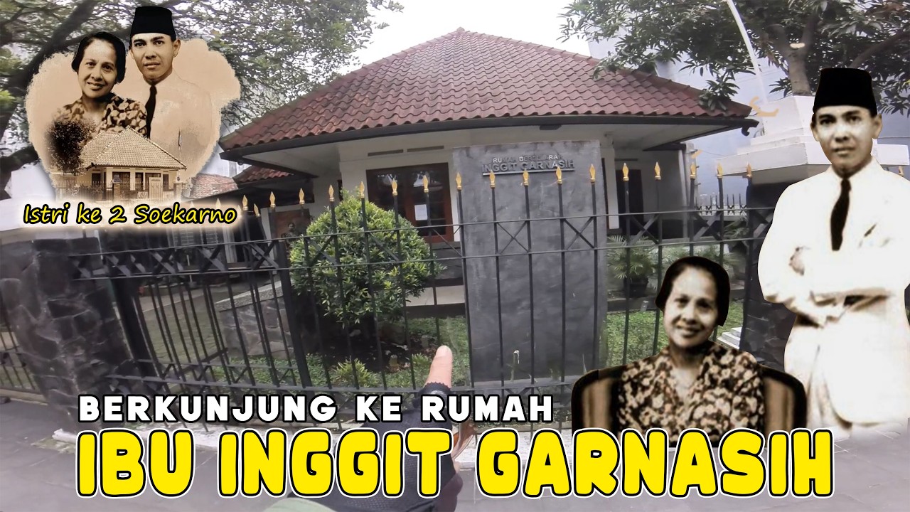 Berkunjung Ke Rumah Istri ke 2 Soekarno ‼️ Ibu Inggit Ganarsih @zarambahtripchanel