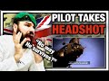 Chinook Pilot takes a HEADSHOT... Then flies the thing home (Royal Marine Reacts)