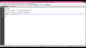 PHP POST - Web Forms PHP