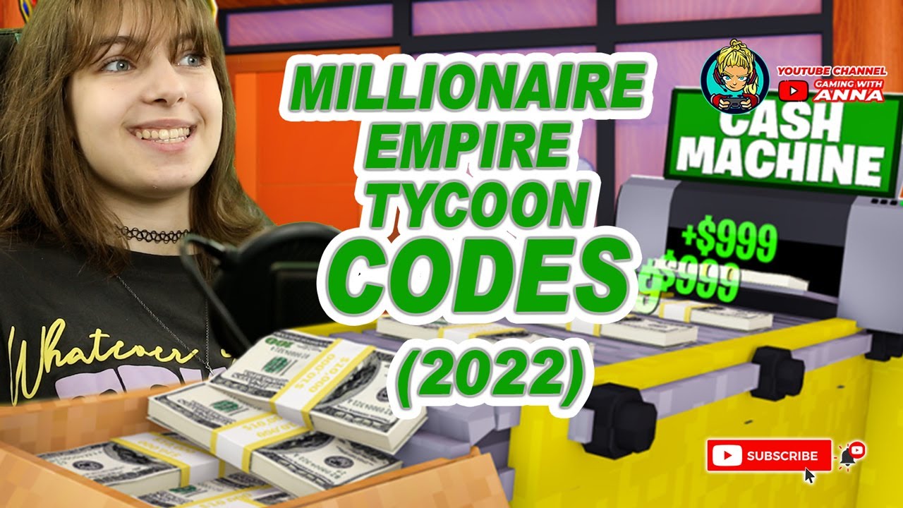 Millionaire Empire Tycoon Codes (2022) YouTube