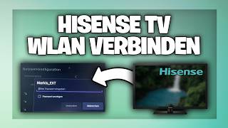Hisense TV mit WLAN / Internet verbinden - Fernseher Anleitung