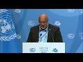 Cop23 he dr  didacus jules director general of the organisation of eastern caribbean states