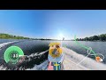 Pipestone Main Lake Tight Turns. 2004 Sea Doo Spotster 4Tec.