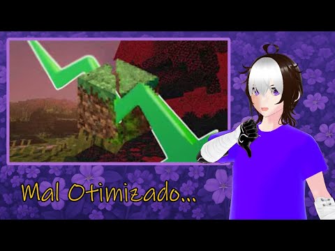 VTuber Reage a "O Minecraft está INJOGAVEL"