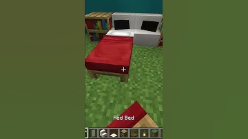 Minecraft: Bed Tutorial 2 #minecraft