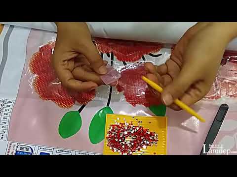 Video Hướng dẫn cách làm tranh đính đá nhanh tại nhà - Mua... - youtube