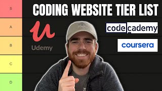 Coding Website Tier List