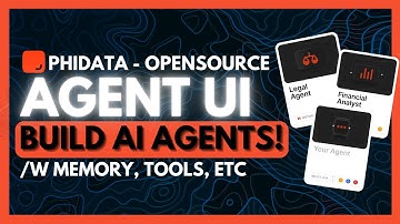 Phidata: NEW Agent UI - Build Agents with Memory, Knowledge, Tools & Reasoning! (Opensource)