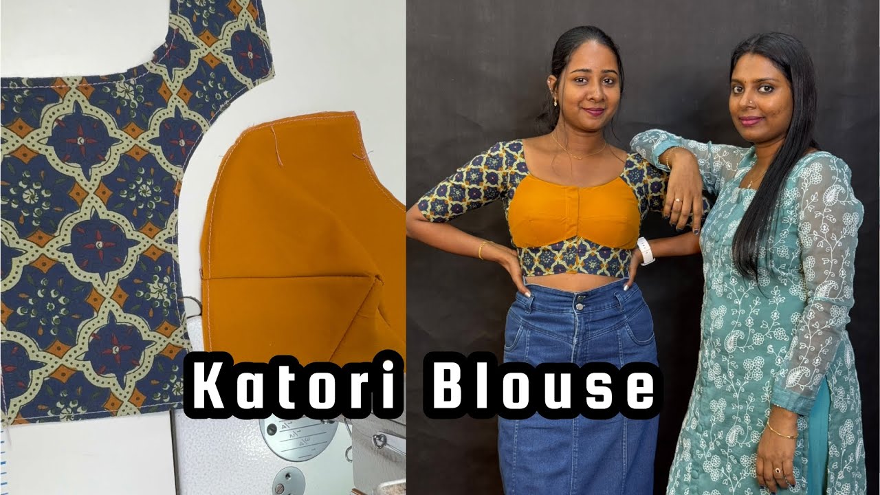 Kattori blouse simple method 