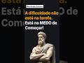 O Segredo Estoico Para Vencer o Medo #estoicismo #autoconhecimento #filosofia#reflexão