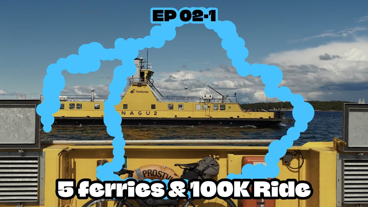 🇫🇮 ep021 다섯번의 페리와 100k 군도 라이딩 (5 ferries & 100k archipelago ride