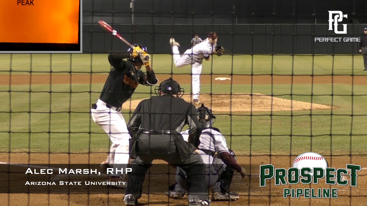 Alec Marsh Prospect Video, RHP, Arizona State University