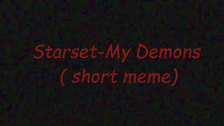 {Starset-My demons meme} short minecraft animation by Mr.Brein