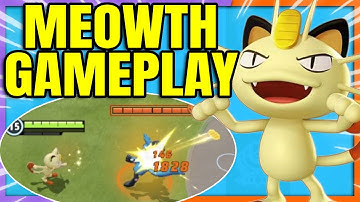 New Speedster MEOWTH looks GAME BREAKING Full Gameplay | Pokemon Unite