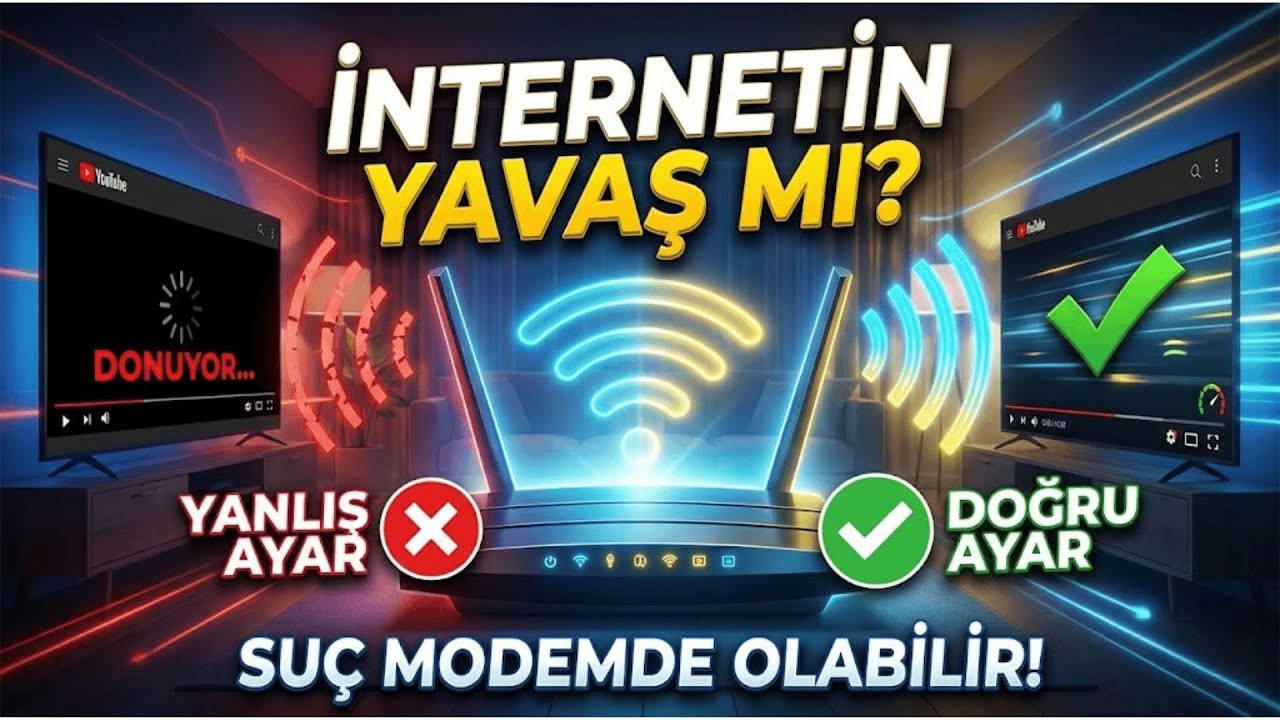 5 Kuruş Harcamadan Wi-Fi Hızını Artırma