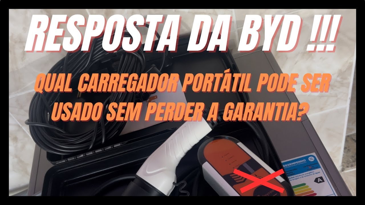 CARREGADOR PORTÁTIL PERMITIDO PELA BYD SEM PERDER GARANTIA! RESPOSTA DA BYD! #dolphinmini  #dolphin