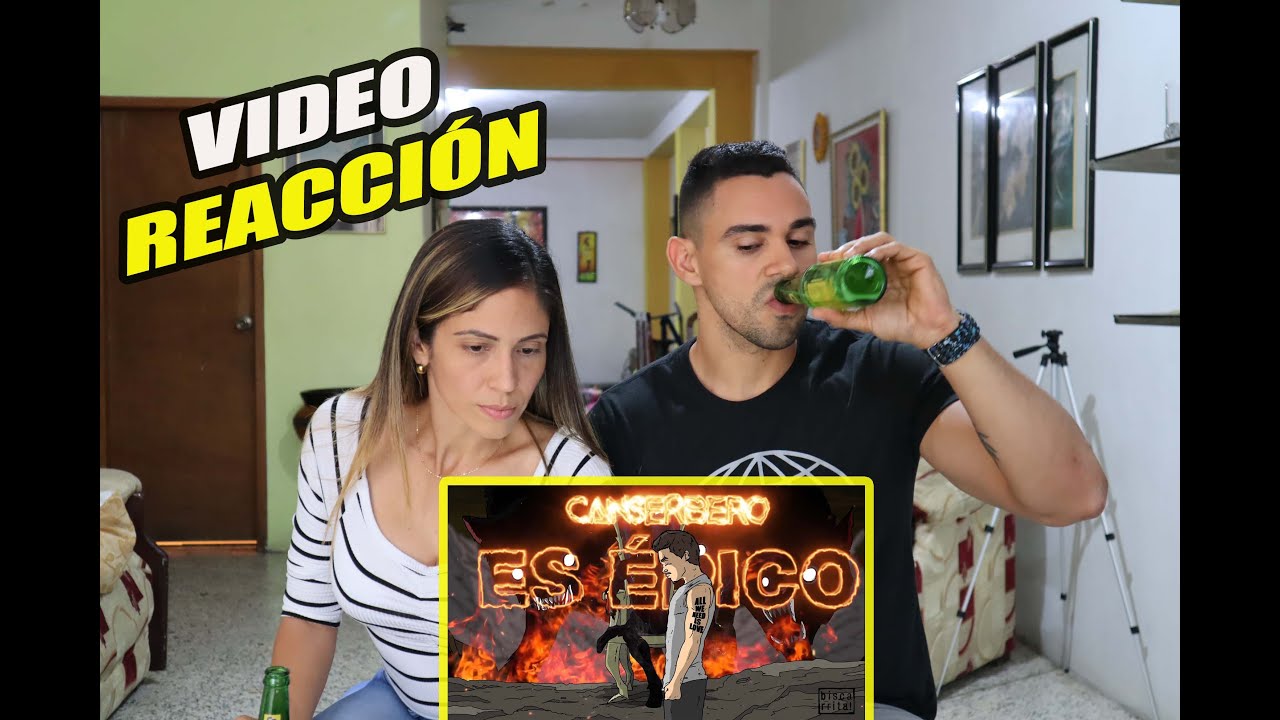 MI esposa VENEZOLANA 🇻🇪 reacciona a ES ÉPICO DE CANSERBERO 🎶PRIMERA VEZ QUE LO ESCUCHA🤔
