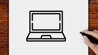 Como desenhar computador portatil