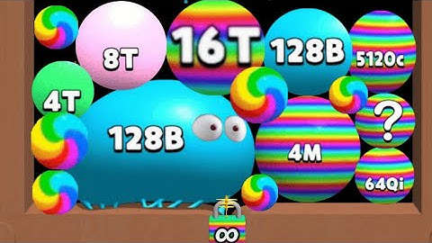 JELLY Run 2048♾️ vs Blob Merge 3d Game - All Levels part 81