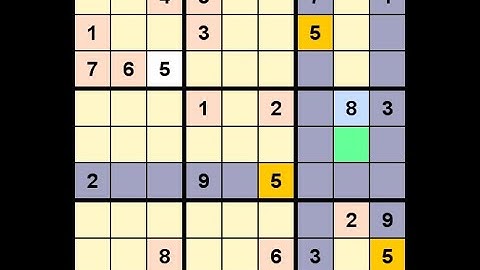 How to Solve Washington Times Sudoku Difficult June 27, 2021