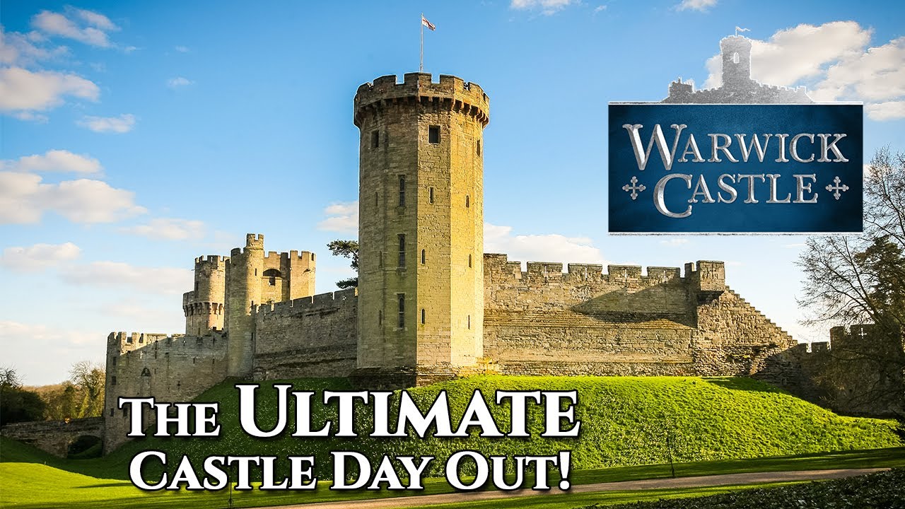 Warwick Castle Adventure - War of the Roses Joust, Falcon’s Quest & Trebuchet Show 4k