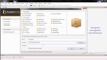 FlashDevelop: ActionScript 3 - Tutorial für Einsteiger