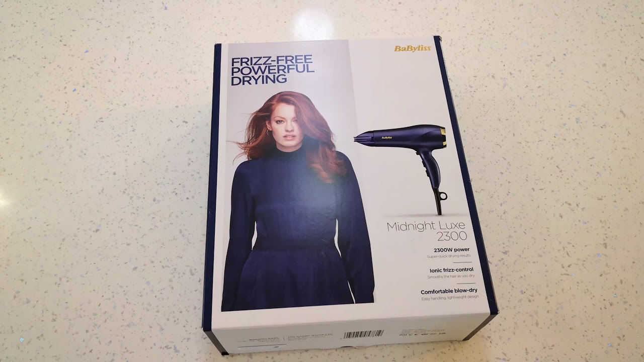 babyliss speed pro 2200 hair dryer vs babyliss midnight luxe 2300 dryer  hair dryer review - YouTube