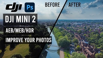 Dji Mini 2 AEB/HDR/MEB Photo Stacking Tutorial | Improve Your Photos