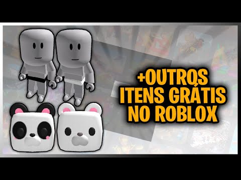 NOVO* Mini avatar GRÁTIS 😱 20 ITENS GRATIS ROBLOX 🎁 COMO FICAR SEM CABEÇA  