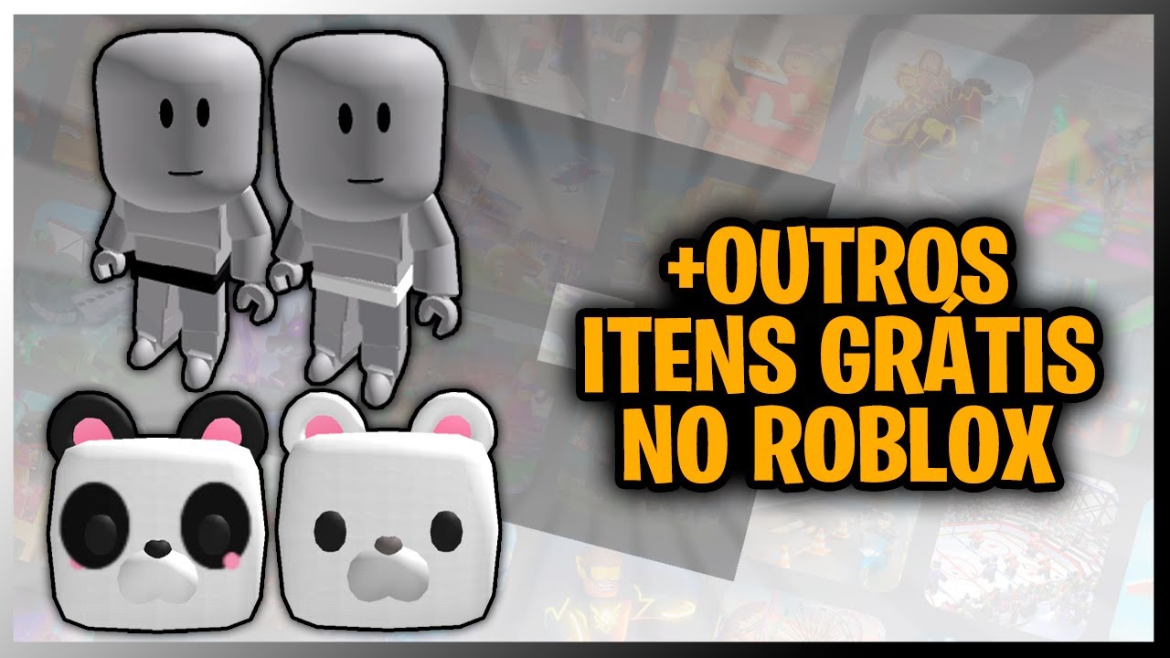 12 itens GRÁTIS no Roblox 