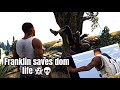 Franklin &amp; Dom Epic Parachute Escape Mission in GTA 5