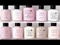 Swatching the ENTIRE CND Shellac Line 2021 [Video #2 PINKS +NUDES]