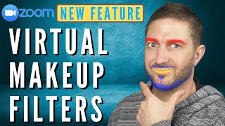 Built-In Zoom Virtual Makeup Video Filters | How to Use Studio Effects Beta (NEW FEATURE!) screenshot 2