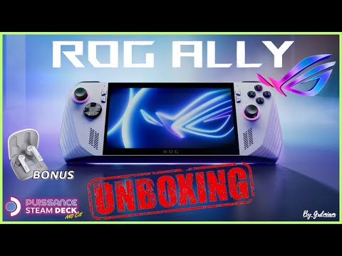 🇼🇸ASUS ROG ALLY: UNBOXING!!!!!