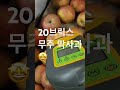 🍎무주 반딧불 막사과🍎20브릭스🎉🎉당도가 당도가 진짜 너무 잘나와서ㅋ무조건 오늘 구매했네요^^#🔴무주 반딧불 부사 사과 10kg🔴#fruit #과일 #과일유통