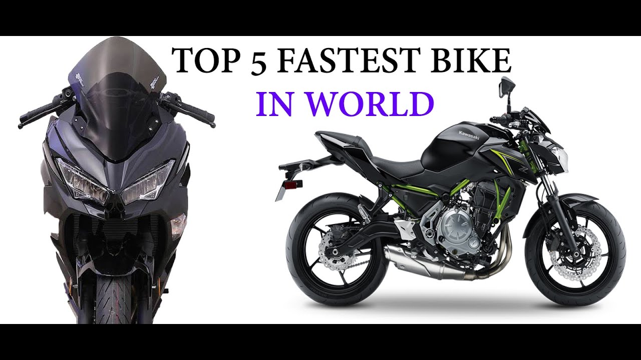 Top 5 Fastest Motorcycles In The World 2020 With their ...