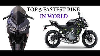 Top 5 Fastest Motorcycles In The World 2020 With their Videos