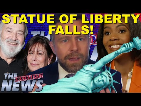 Cancelled News - Statue of Liberty FALLS OVER!