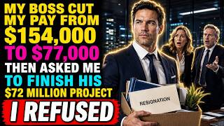 My Boss Cut My Pay From $154,000 to $77,000—Then Asked Me to Finish His $72 Million Project