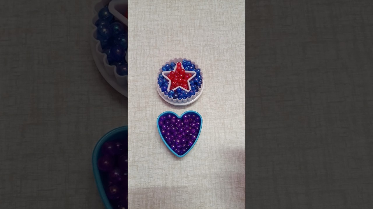 "Satisfying Beads ASMR – Pouring Sounds You Can't Miss! 🎶"