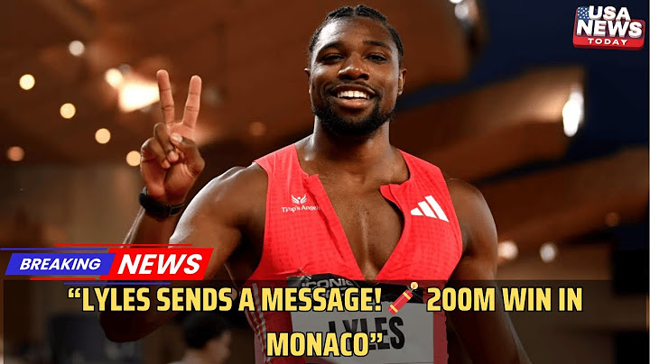 Noah Lyles Shines in Monaco! 200m Win Over Tebogo | Diamond League 2025 । USA NEWS TODAY
