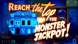 Monster Jackpots Slot - ALL FEATURES - COOL LONGPLAY! screenshot 1