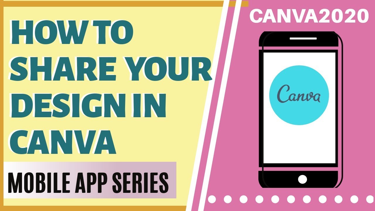 how to share a canva presentation with someone